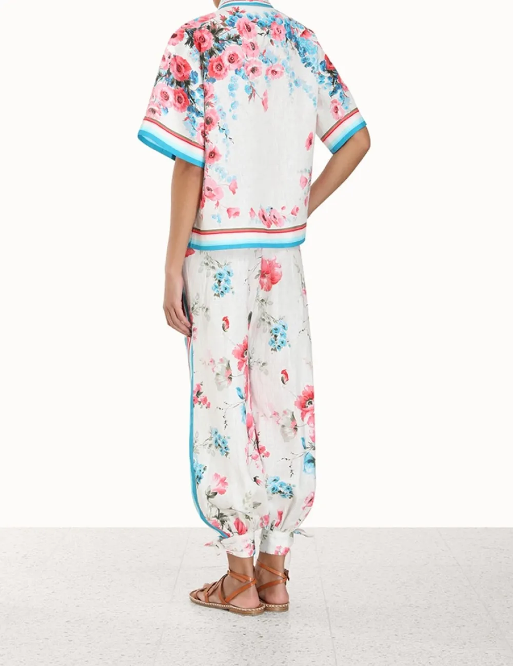 ZIMMERMANN Tops<Halcyon Oversized Shirt