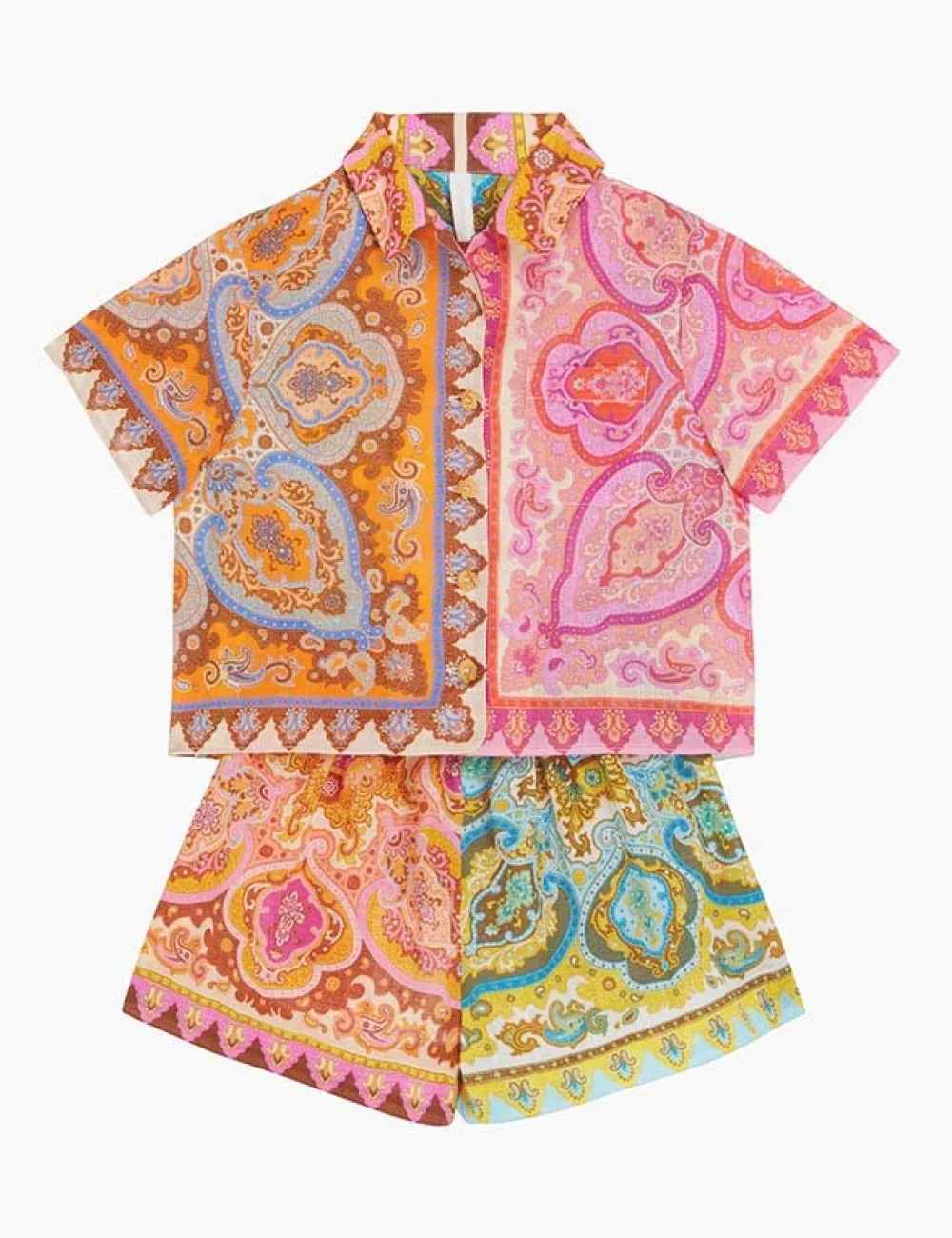 ZIMMERMANN Clothing<Halcyon Paisley Shirt