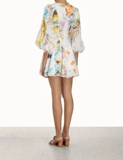 ZIMMERMANN Clothing<Halcyon Panelled Mini Dress