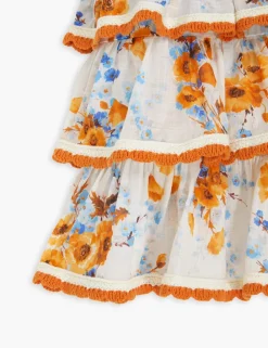 ZIMMERMANN Clothing<Halcyon Scallop Crochet Dress