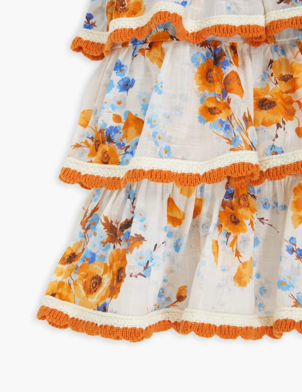 ZIMMERMANN Clothing<Halcyon Scallop Crochet Dress