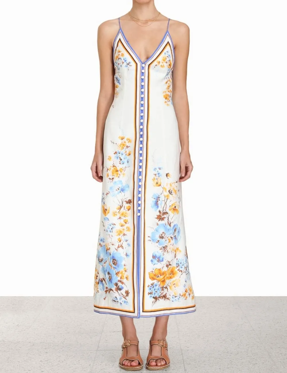 ZIMMERMANN Clothing<Halcyon Slip Dress