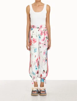ZIMMERMANN Clothing<Halcyon Stripe Harem Pant