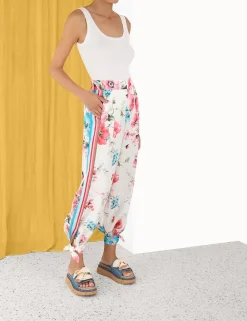 ZIMMERMANN Clothing<Halcyon Stripe Harem Pant