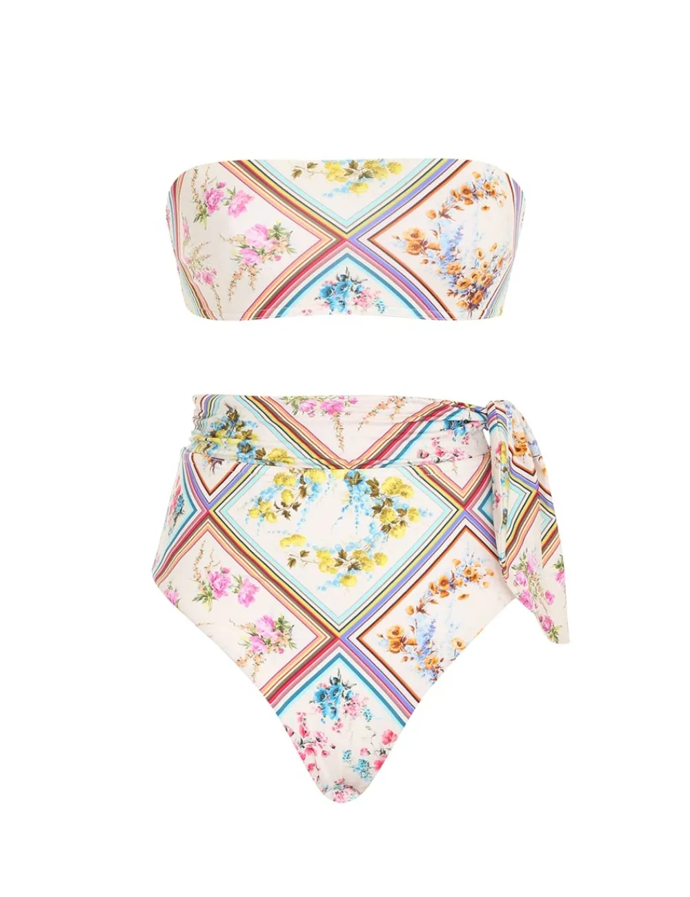 ZIMMERMANN Bikinis<Halcyon Tie Bandeau Bikini