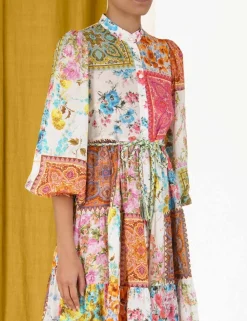 ZIMMERMANN Clothing<Halcyon Tiered Midi Dress