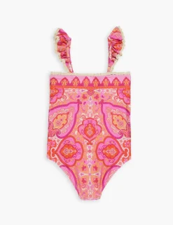 ZIMMERMANN Swimwear<Halcyon Trim Bandeau 1Pc