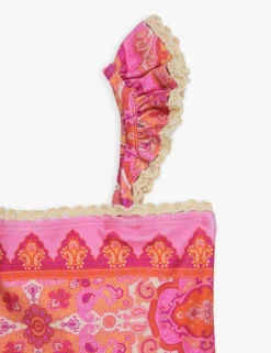 ZIMMERMANN Swimwear<Halcyon Trim Bandeau 1Pc