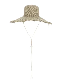 ZIMMERMANN Accessories<Herringbone Wide Brim Hat