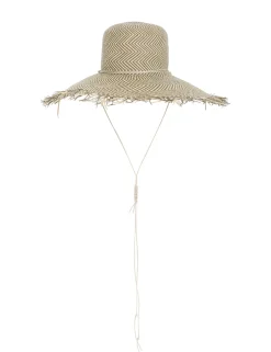 ZIMMERMANN Accessories<Herringbone Wide Brim Hat