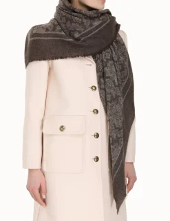 ZIMMERMANN Scarves<Jacquard Square Scarf