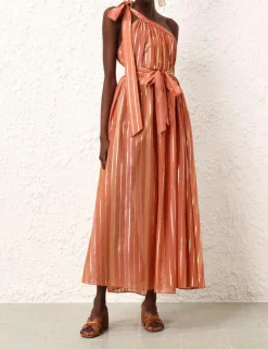ZIMMERMANN Dresses & Coverups<Junie Asymmetric Midi Dress