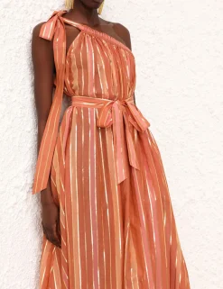 ZIMMERMANN Dresses & Coverups<Junie Asymmetric Midi Dress