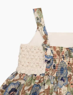 ZIMMERMANN Clothing<Junie Crochet Top Woven Dress