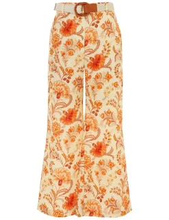 ZIMMERMANN Shorts & Pants<Junie Crop Flared Pant