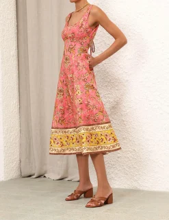 ZIMMERMANN Clothing<Junie Cut Out Midi Dress