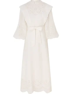 ZIMMERMANN Dresses & Coverups<Junie Embroidered Midi Dress