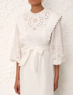 ZIMMERMANN Dresses & Coverups<Junie Embroidered Midi Dress