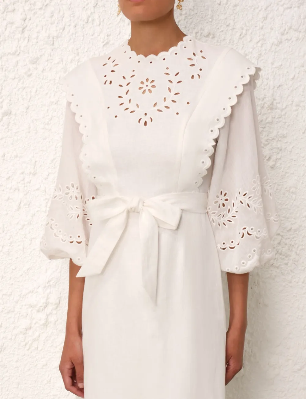 ZIMMERMANN Dresses & Coverups<Junie Embroidered Midi Dress
