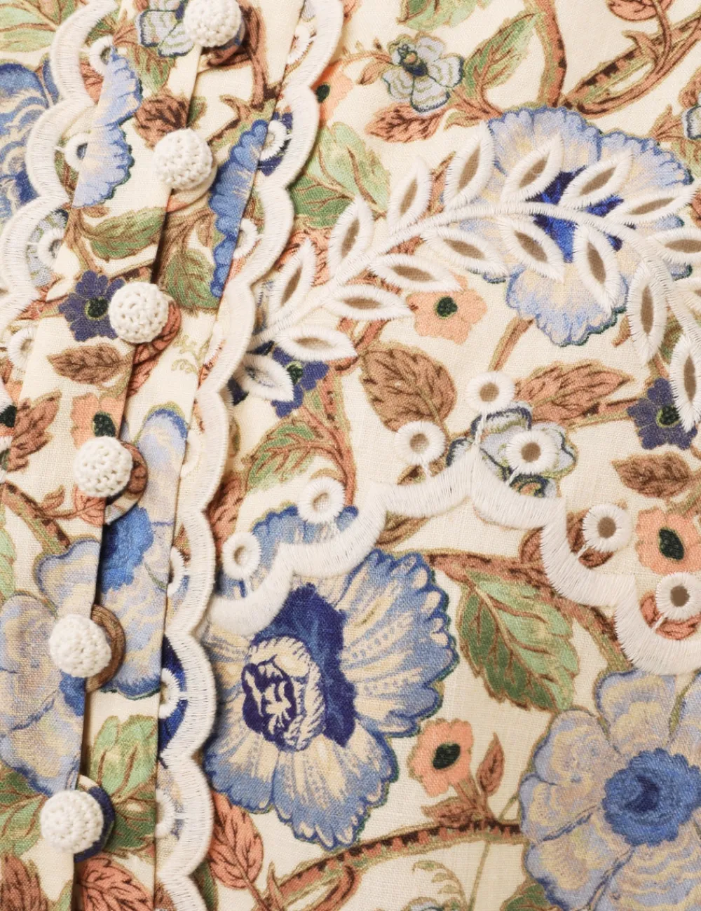 ZIMMERMANN Tops<Junie Embroidered Shirt
