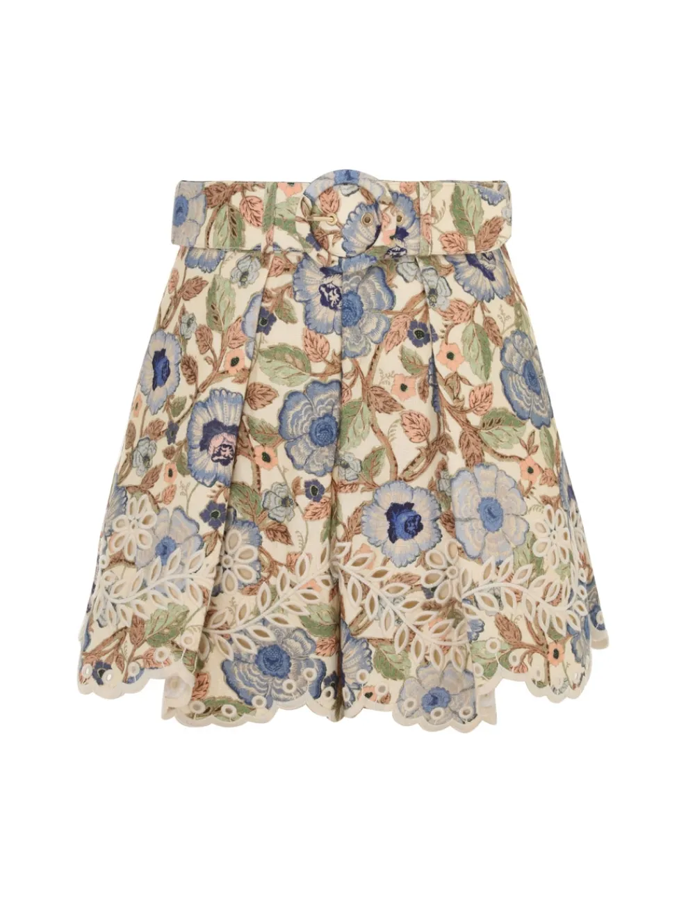 ZIMMERMANN Shorts & Pants<Junie Embroidered Short