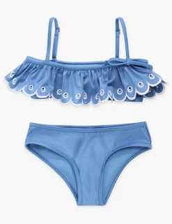 ZIMMERMANN Swimwear<Junie Embroidery Frill Bikini