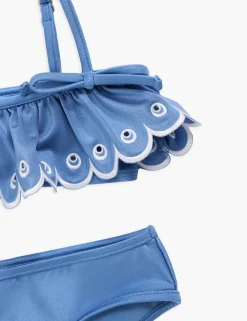 ZIMMERMANN Swimwear<Junie Embroidery Frill Bikini