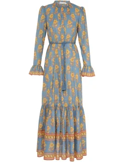 ZIMMERMANN Dresses & Coverups<Junie Frill Midi Dress