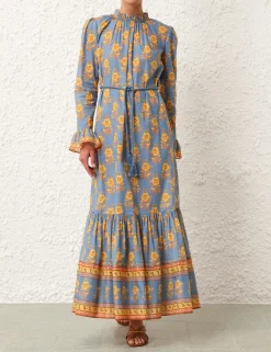 ZIMMERMANN Clothing<Junie Frill Midi Dress