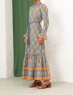 ZIMMERMANN Clothing<Junie Frill Midi Dress