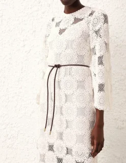 ZIMMERMANN Dresses & Coverups<Junie Lace Midi Dress