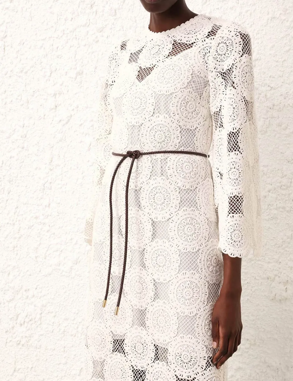 ZIMMERMANN Dresses & Coverups<Junie Lace Midi Dress