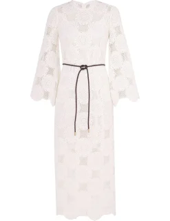 ZIMMERMANN Clothing<Junie Lace Midi Dress