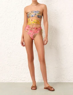 ZIMMERMANN One Pieces<Junie Lace Up Cutout 1Pc