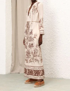ZIMMERMANN Clothing<Junie Long Sleeve Maxi Dress