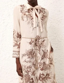 ZIMMERMANN Clothing<Junie Long Sleeve Maxi Dress