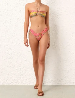 ZIMMERMANN Bikinis<Junie Panelled Halter Bikini