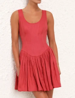 ZIMMERMANN Clothing<Junie Panelled Mini Dress