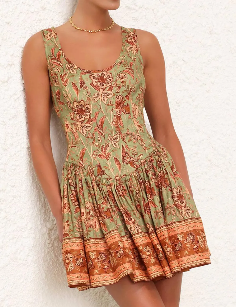 ZIMMERMANN Dresses & Coverups<Junie Panelled Mini Dress