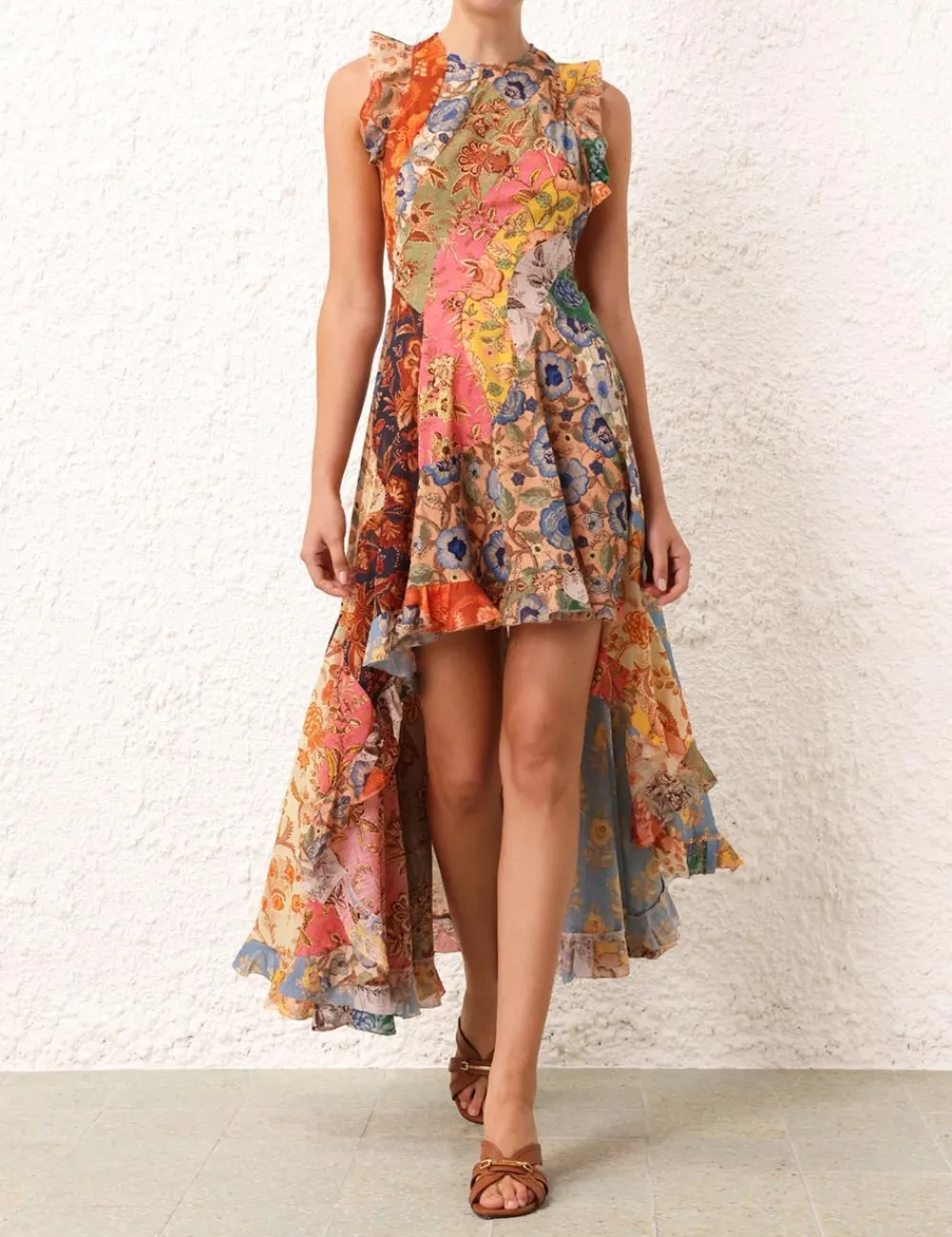 ZIMMERMANN Clothing<Junie Racer Back Midi Dress
