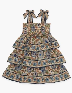 ZIMMERMANN Clothing<Junie Shirred Tiered Dress