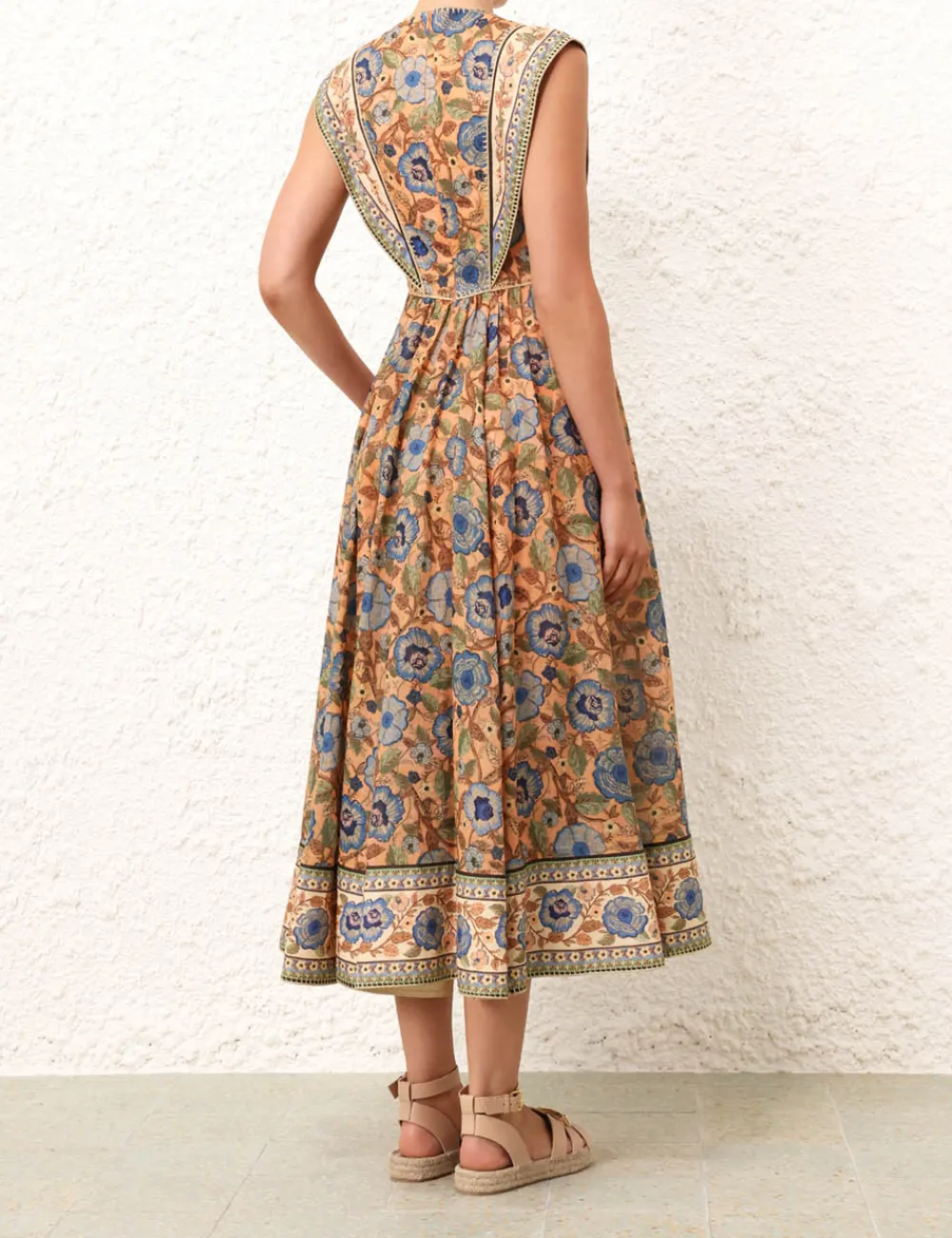 ZIMMERMANN Dresses & Coverups<Junie Spliced Midi Dress