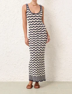 ZIMMERMANN Clothing<Junie Textured Knit Tank Dress