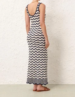 ZIMMERMANN Clothing<Junie Textured Knit Tank Dress