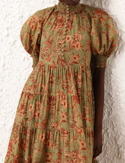 ZIMMERMANN Dresses & Coverups<Junie Tiered Swing Maxi Dress