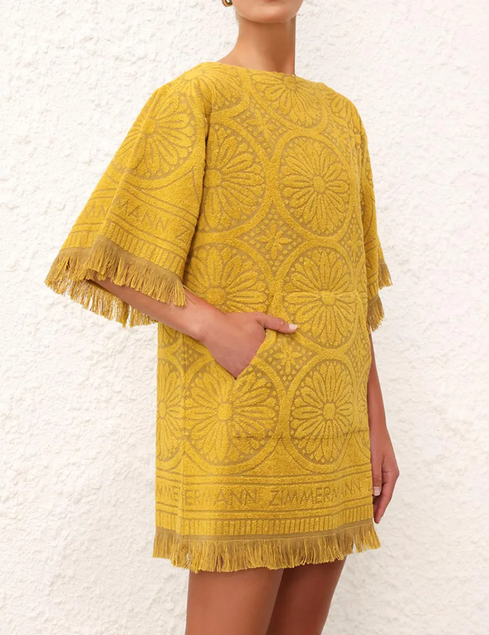 ZIMMERMANN Clothing<Junie Towelling Mini Dress