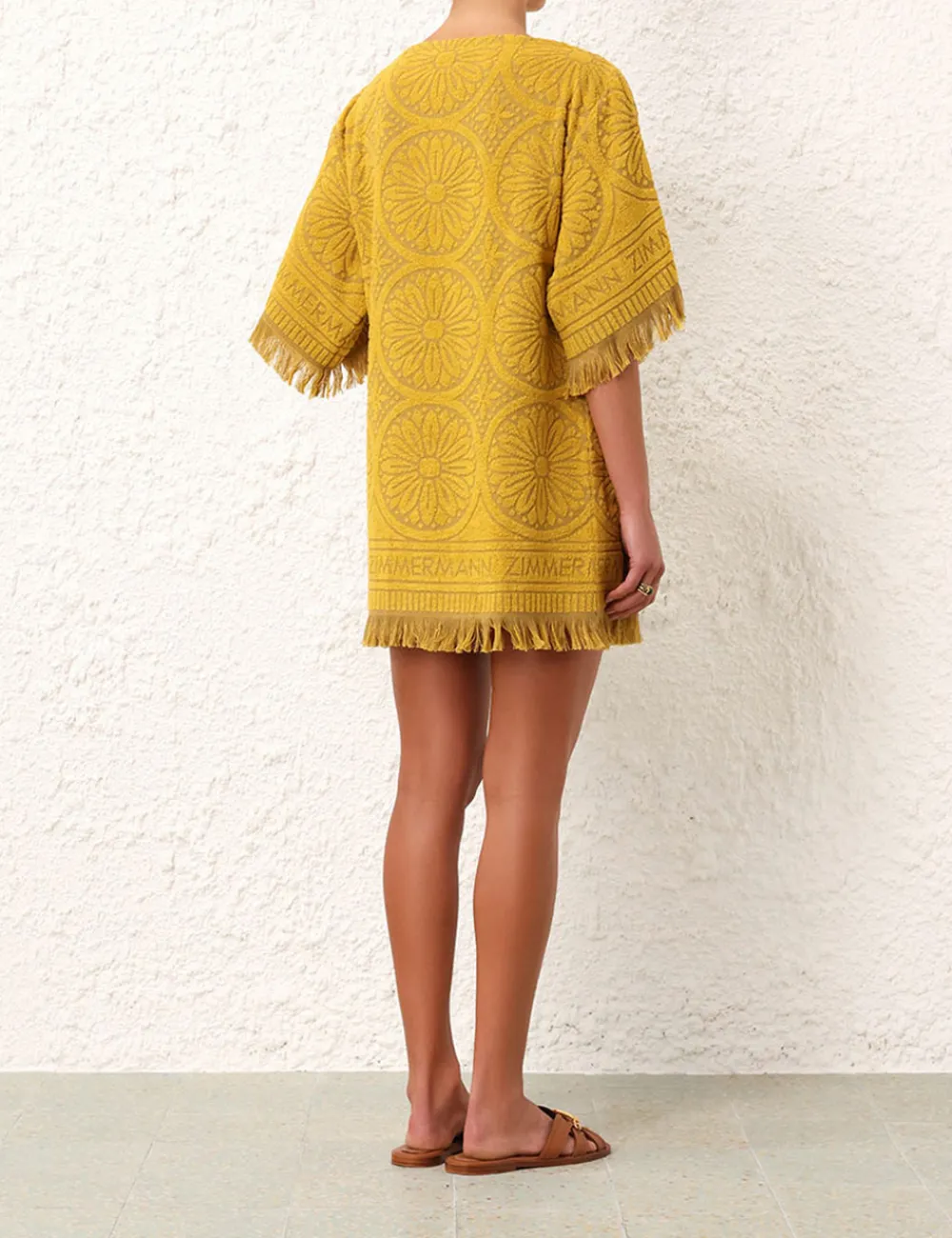 ZIMMERMANN Dresses & Coverups<Junie Towelling Mini Dress