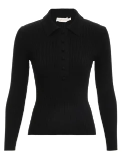 ZIMMERMANN Knitwear<Knit Polo Top