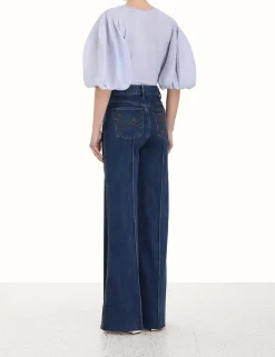 ZIMMERMANN Luminosity<Lantern Sleeve Tee