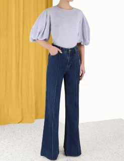 ZIMMERMANN Tops<Lantern Sleeve Tee